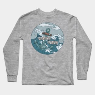 Anchor in the Waves Long Sleeve T-Shirt